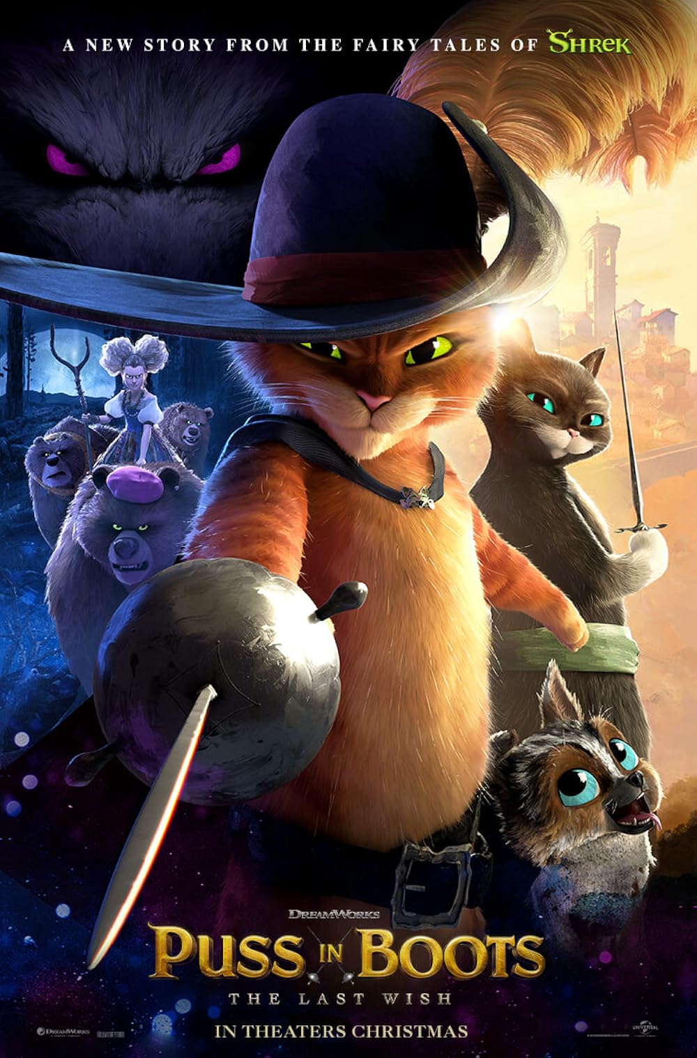 Puss in Boots: The Last Wish, Petualangan Epik yang Penuh Makna dan Emosi