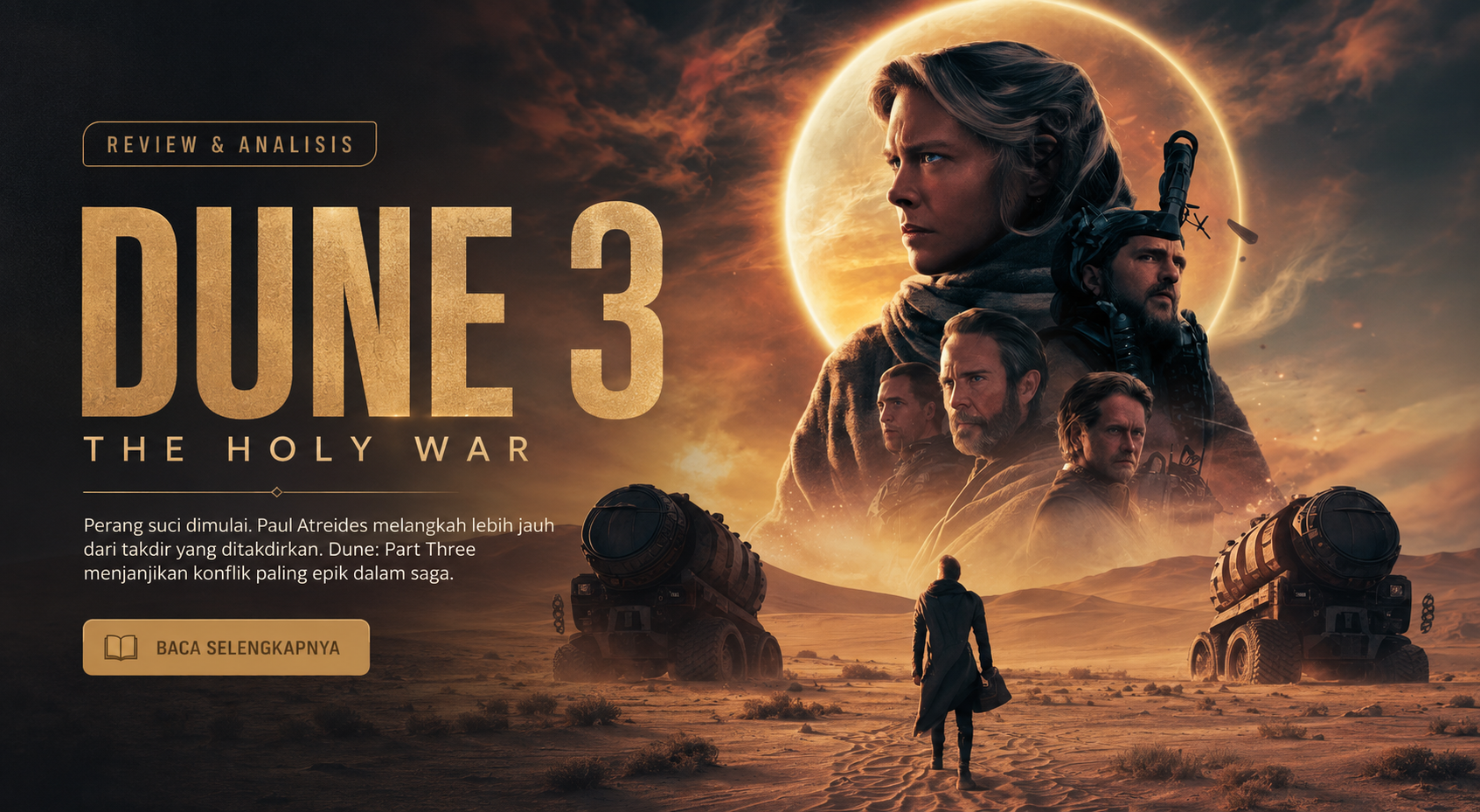 Dune: Part Three Jadi Film Sci-Fi Paling Dinantikan, Kapan Tayang?